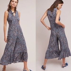 Anthropologie Dresses - NWT Maeve Asonia Floral Ruffle Jumpsuit - SZ OP Anthropologie Dresses - NWT Maeve Asonia Floral Ruffle Jumpsuit - SZ OP